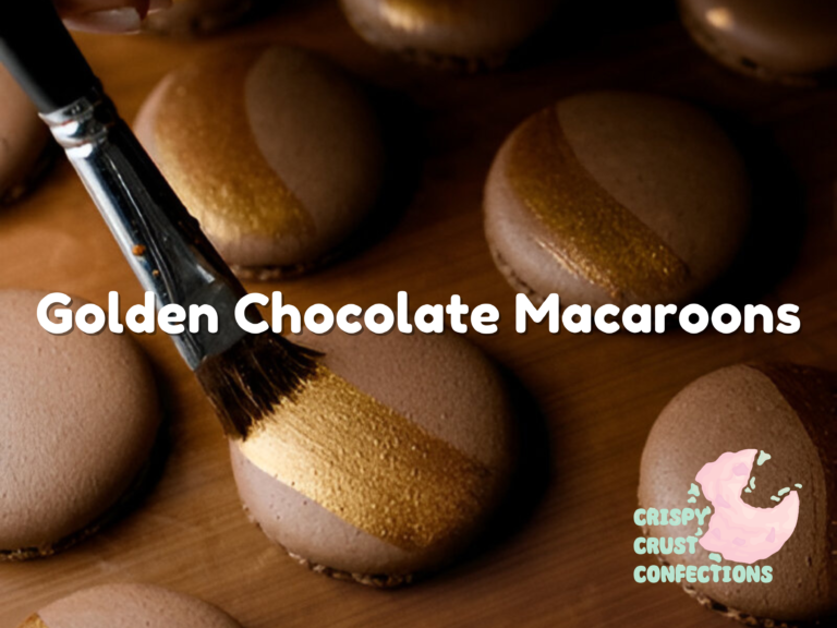 Golden Chocolate Macaroons