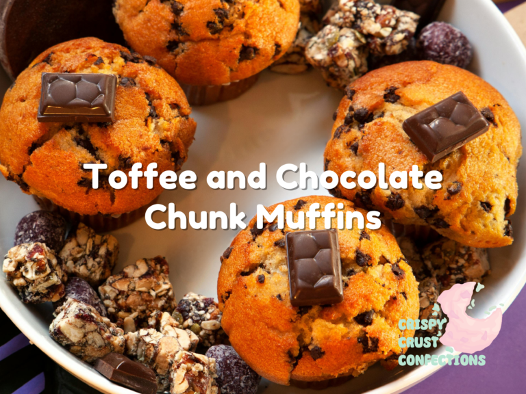 Toffee and Chocolate Chunk Muffins