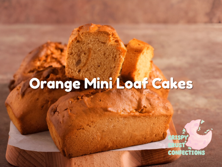 Orange Mini Loaf Cakes