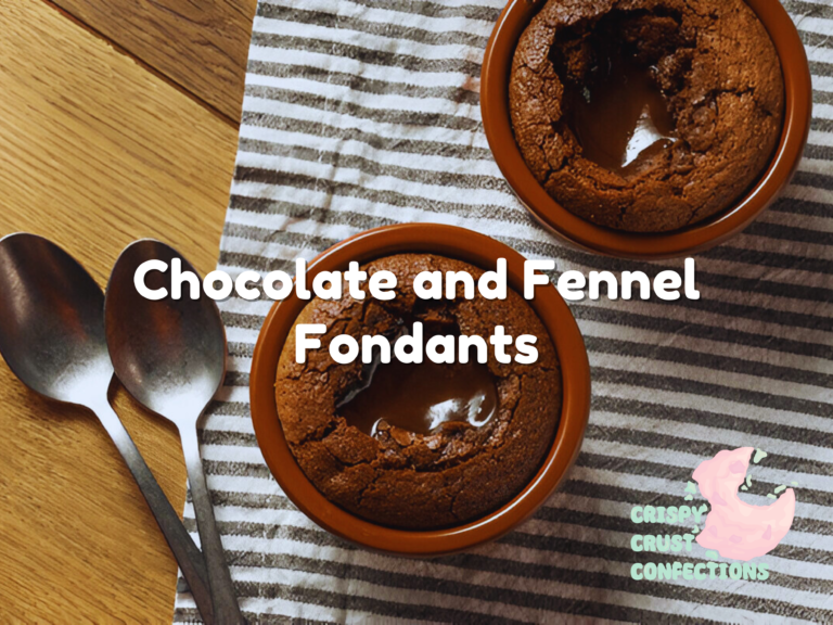 Chocolate and Fennel Fondants