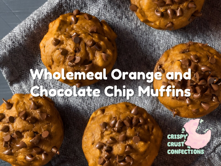 Wholemeal Orange and Chocolate Chip Muffins