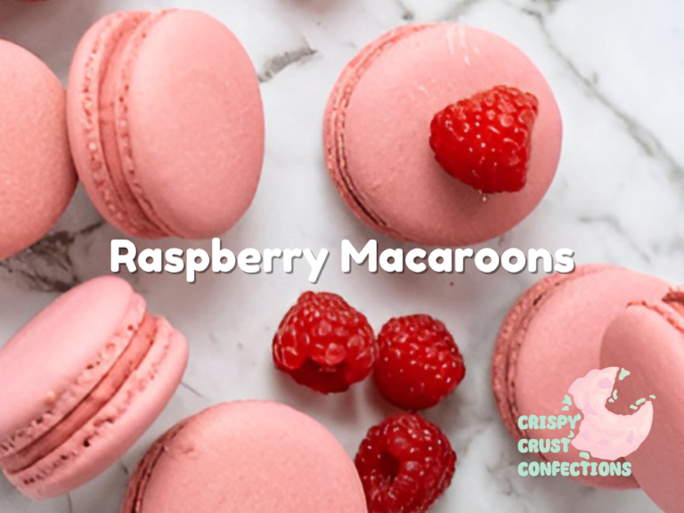 Raspberry Macaroons