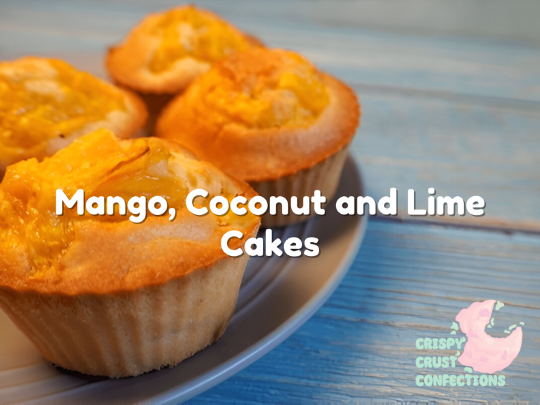 Mango, Coconut and Lime Cakes