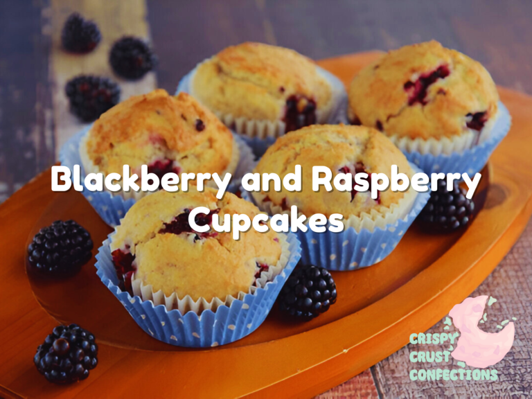 Blackberry and Raspberry Cupcakes