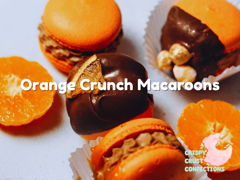 Orange Crunch Macaroons