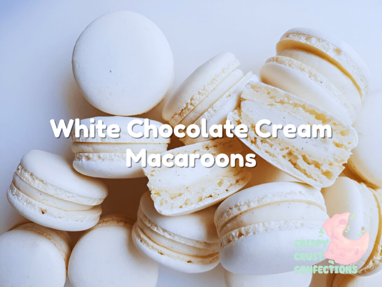 White Chocolate Cream Macaroons