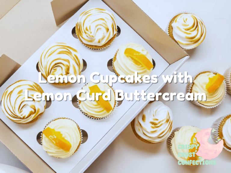 Lemon Cupcakes with Lemon Curd Buttercream