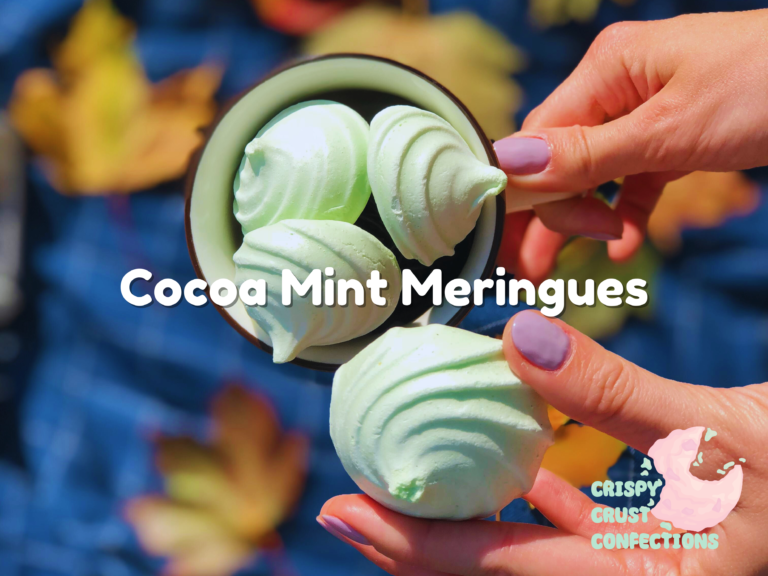 Cocoa Mint Meringues