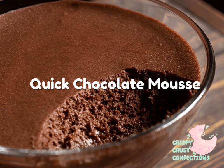 Quick Chocolate Mousse